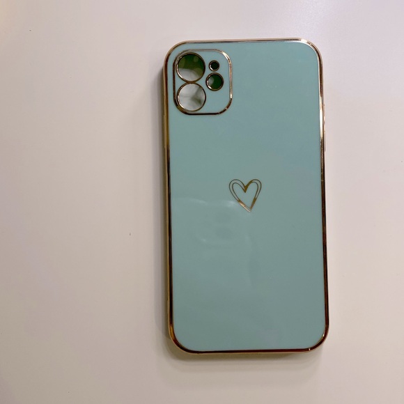 Other - blue heart phone case